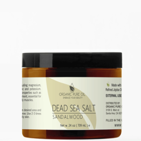 Sandalwood Dead Sea Salt Scrub
