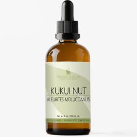 unrefined kukui nut oil