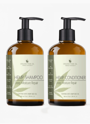 Deep Moisture Repair Hemp Shampoo and Conditioner