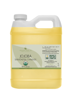 usda certified organic - jojoba oil hohoba - 32 oz