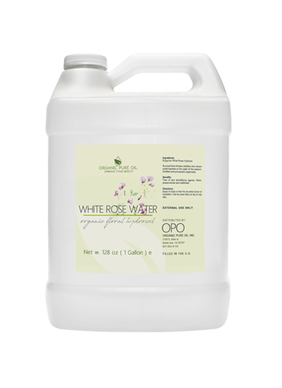 white rose water gallon 128 oz bulk