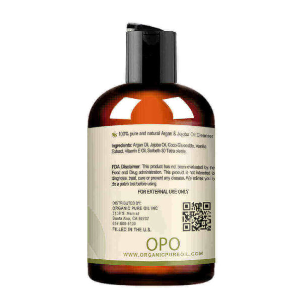 Argan and Jojoba Oil Cleanser - Image 3