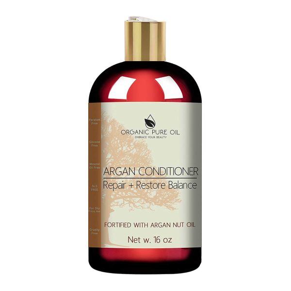 Repair + Restore Natural Moroccan Argan Oil Shampoo & Conditioner - Image 3