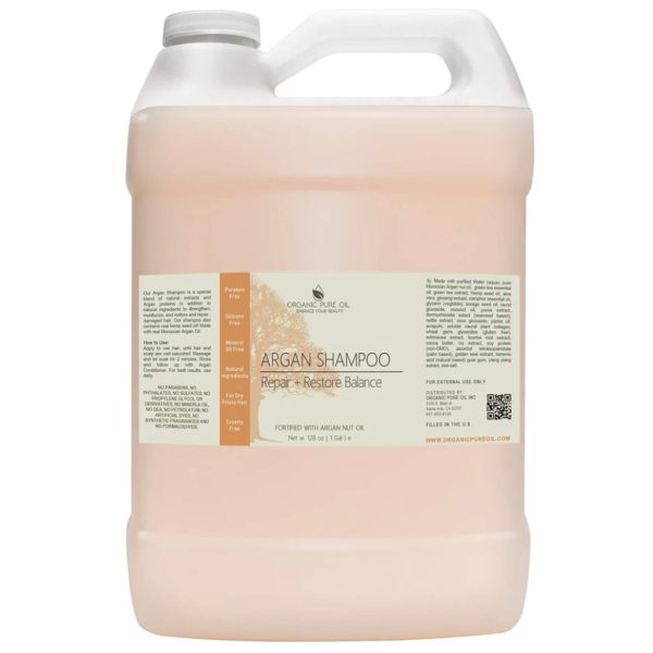 Repair + Restore Natural Moroccan Argan Oil Shampoo & Conditioner - Image 7