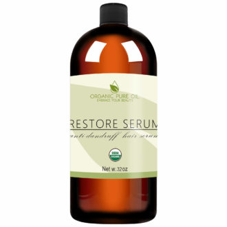 Anti Dandruff Scalp Serum - 32 oz - USDA Certified Hair Restore Growth Serum